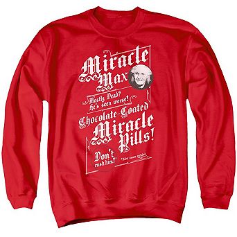 Princess Bride Miracle Max Adult Crewneck Sweatshirt