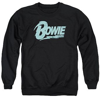 David Bowie Logo Adult Crewneck Sweatshirt