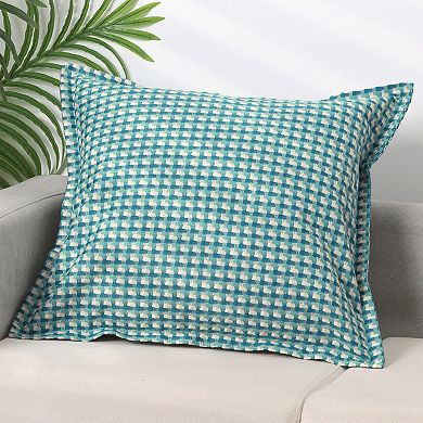 1Pcs Throw Pillow Covers with Pattern Pillow Cases Retro Cushion for Couch Sofa Home Decor 18" x 18"