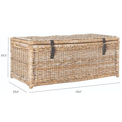 Caden Wicker Storage Trunk