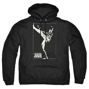 David Bowie The Man Cover Adult Pull Over Hoodie