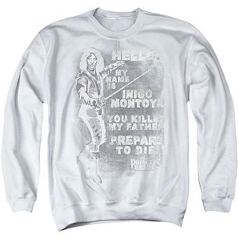 Princess Bride Hello Again Adult Crewneck Sweatshirt