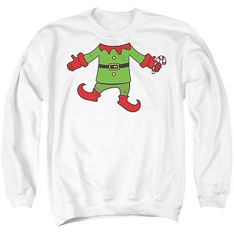 Christmas Elf Body Unisex Adult Crewneck Sweatshirt Sweater