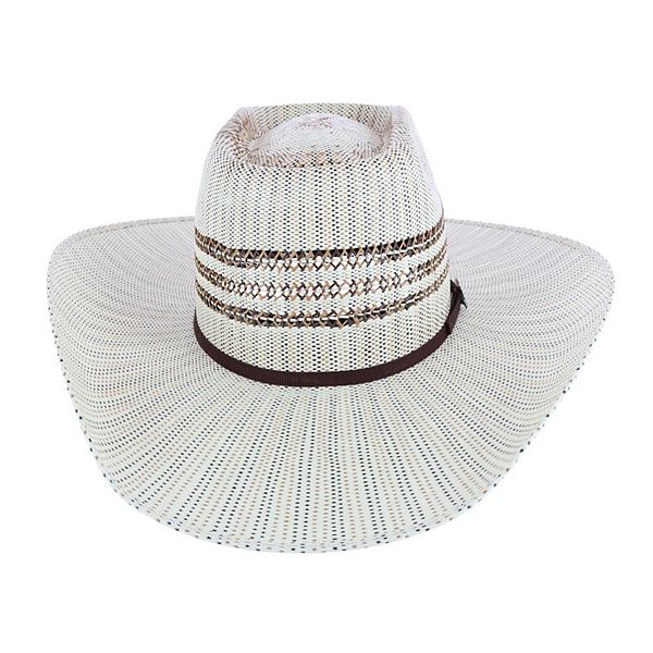 Men's El General 20X Palm Straw Western Hat - Bangora Toro  45763