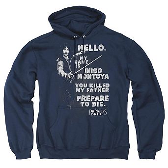Princess Bride Hello Again Adult Pull Over Hoodie