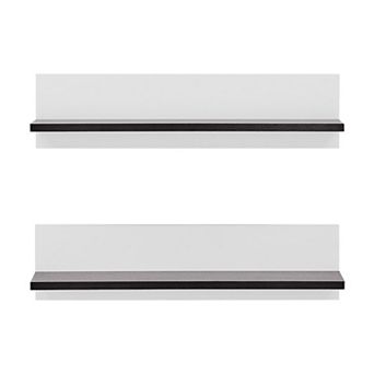 Repose Display Photo Ledge Shelf Set Of 2