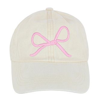Women's Delicate Bow Baseball Cap