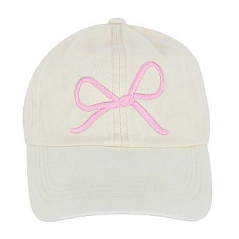 Women's Delicate Bow Baseball Cap