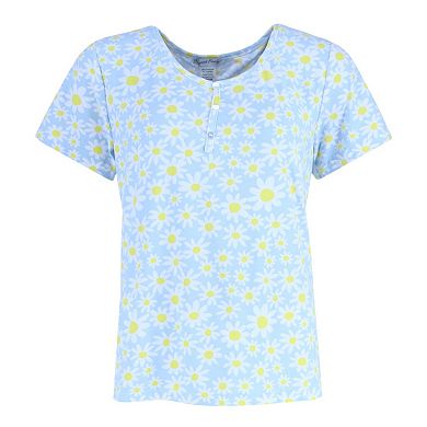Women's Tiny Daisy Capri Pajama Set