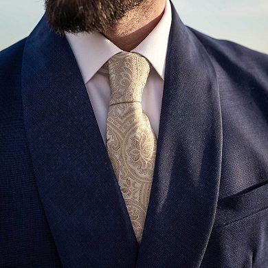 Montecarlo - Extra Long Silk Jacquard Tie For Men