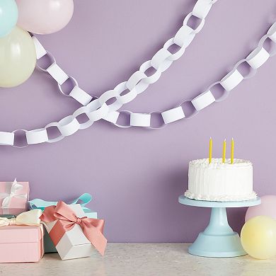 300-Pack Blank Money Bands for Cash, White Currency Straps Bill Wrappers 7.8x1.2