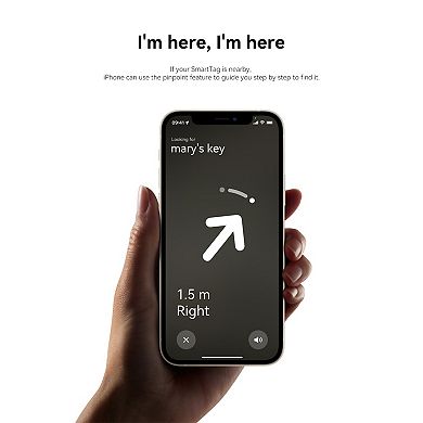 Smart Tag Works With Apple Find My App (ios Only) - 2pack
