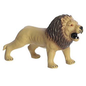 Aurora Toys Small Brown Habitat 7.5" Lion Soft Play Figure Timeless Toy