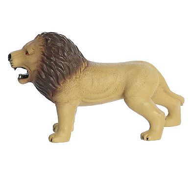 Aurora Toys Small Brown Habitat 7.5" Lion Soft Play Figure Timeless Toy