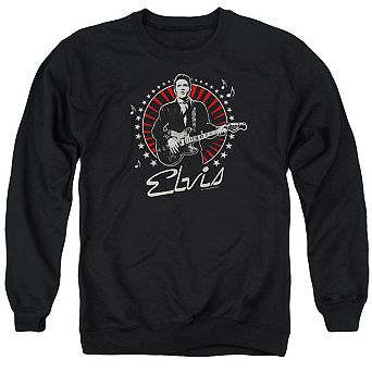 Elvis Presley Stars Adult Crewneck Sweatshirt
