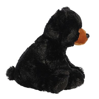 Aurora Large Black 14" Black Bear Cuddly Stuffed Animal