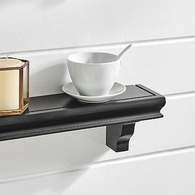 24 In Floating Display Ledge Shelves (set Of 2)