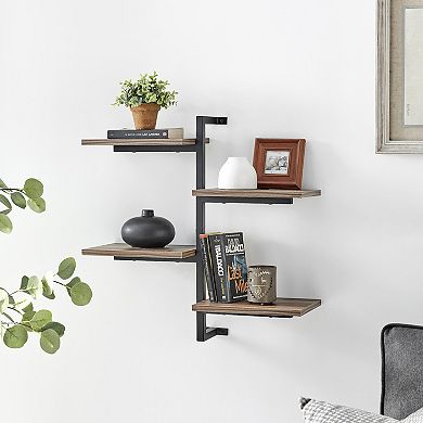 Siena Vertical 4-tier Shelf Unit