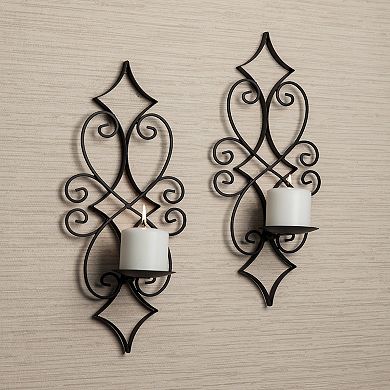 Casablanca Wall Sconce Candle Holder Set Of 2