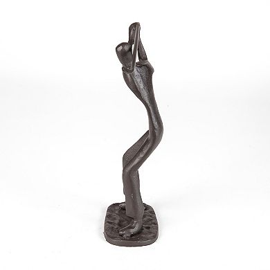 Golfer Cast Iron Sculpture