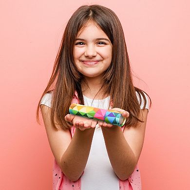 3 Pack Prism Kaleidoscopes For Kids (geometric Design, 8x1.3 In)
