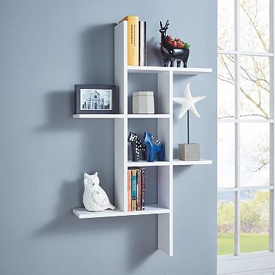Dual-orientation Cantilever Wall Shelf