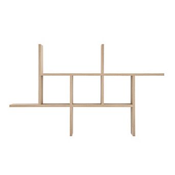 Dual-orientation Cantilever Wall Shelf