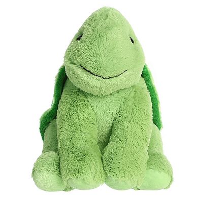 Aurora Large Green 14" Turtle Cuddly Stuffed Animal