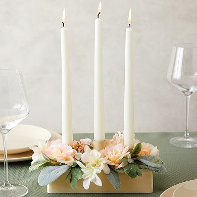 40 Pk Green Plastic Candle Holder Stakes For Weddings, Celebrations, 1 X 2.4 In