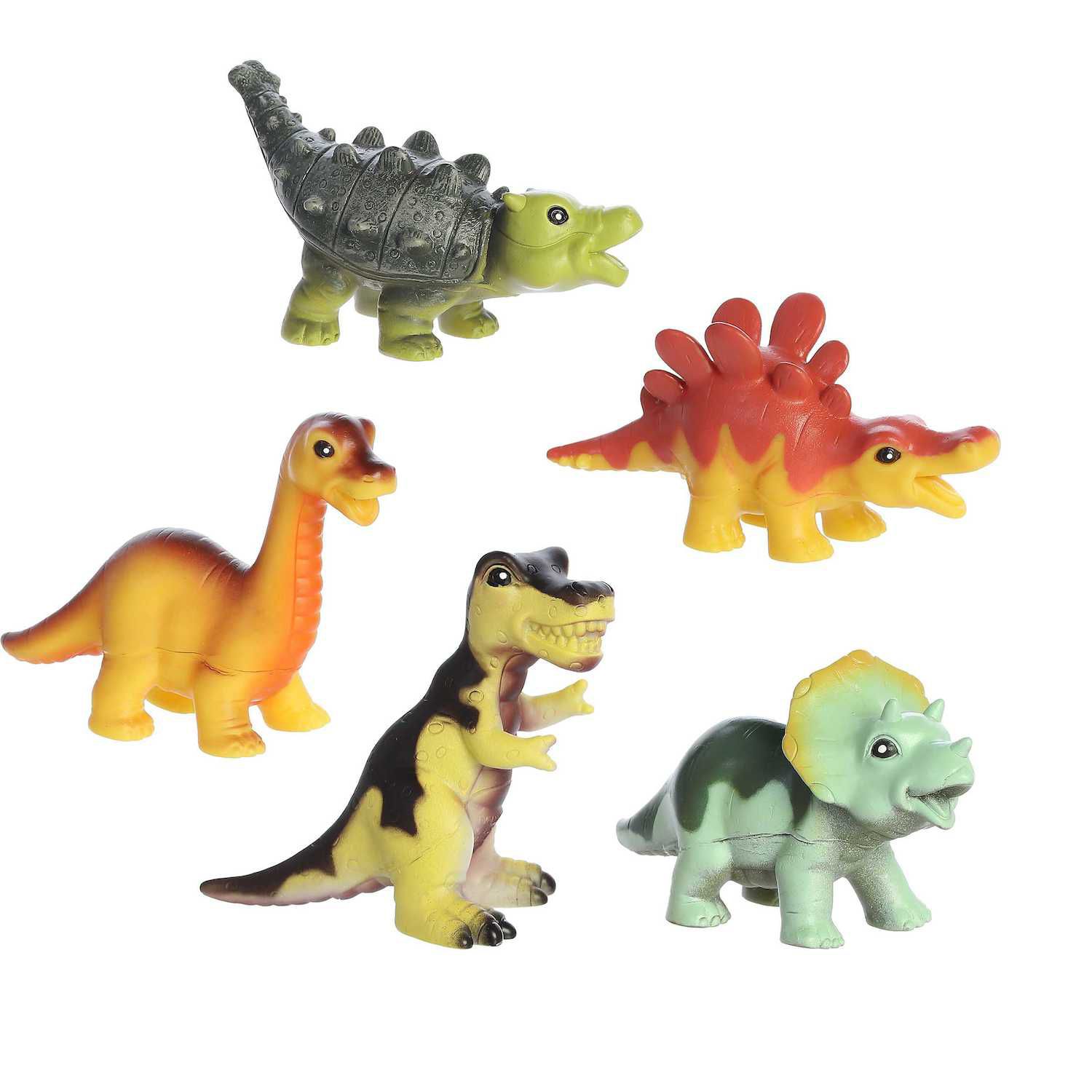 Детские фигурки Aurora Toys Small Multicolor Habitat My First Dinosaur Animal Playset Timeless Toy