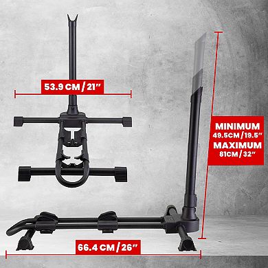 Vertical Upright Bicycle Floor Stand, Freestanding Indoor Bike Storage Rack