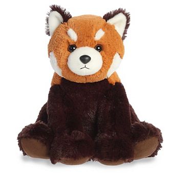 Aurora Large Brown 14" Red Panda Cuddly Stuffed Animal