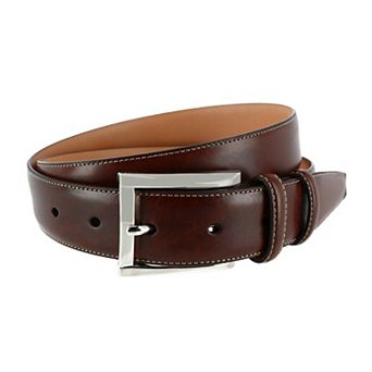 Trafalgar Men's Easton 32mm Cortina Leather Dress Belt