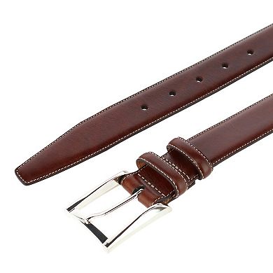 Trafalgar Men's Easton 32mm Cortina Leather Dress Belt