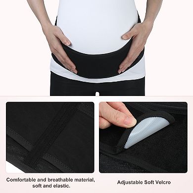 Vocoste Maternity Belly Bands For Pregnant Women Adjustable For Different Stage Soft