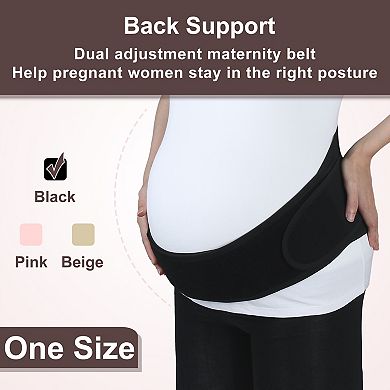 Vocoste Maternity Belly Bands For Pregnant Women Adjustable For Different Stage Soft