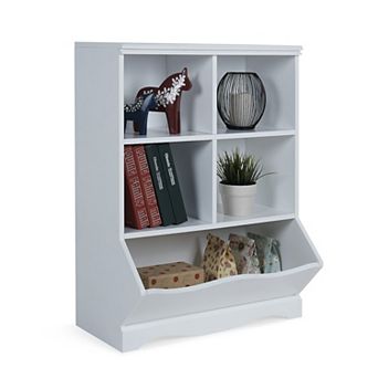 Five-cubby Open Storage Cabinet