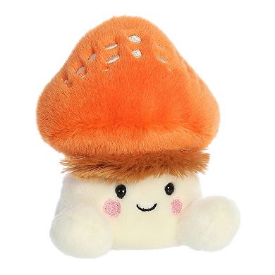 Aurora Mini Orange Palm Pals 5" Fabian Fluffy Mushroom Adorable Stuffed ...