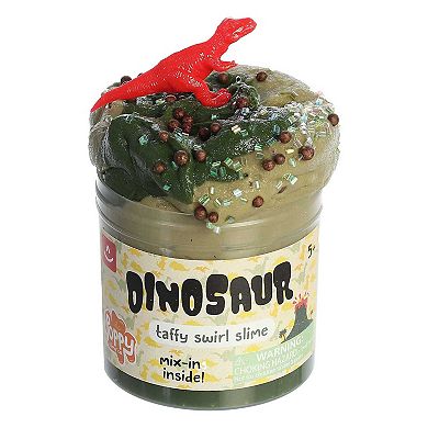 Aurora Toys Mini Brown Poppy Slime Co. 11.3oz Dinosaur Slime Gooey Toy