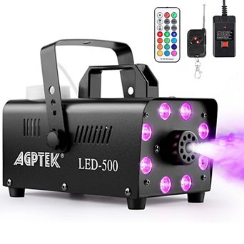 Fog Machine With 13 Colorful Led Lights Effect For Wedding, Halloween