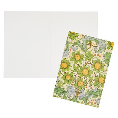36 Pack Stationery Cards And Envelopes, William Morris Floral Pattern, 5x3.5 In