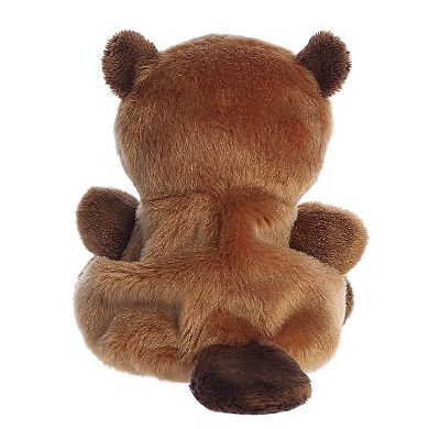Aurora Mini Brown Palm Pals 5" Chewy Beaver Adorable Stuffed Animal