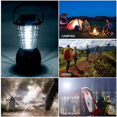 36 Led Solar Lantern Camping Light