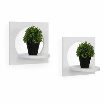 Silhouette Wall Shelves (set Of 2)