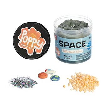 Aurora Toys Mini Grey Poppy Slime Co. 11.3oz Space Slime Gooey Toy