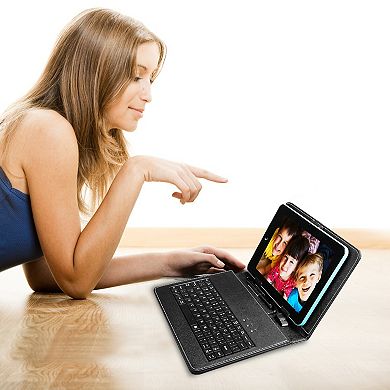 8'', Black, Tablet Case With Keyboard