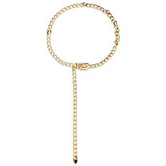 Women's Metal Chain Belts Waist Chains Belts For Dresses Jeans Decorated Belt