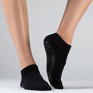Gripjoy Men's Low Cut Socks With Grips (pack Of 3)