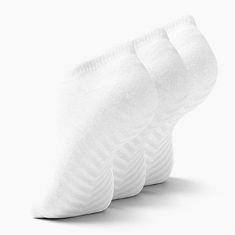 Gripjoy Men's Low Cut Socks With Grips (pack Of 3)