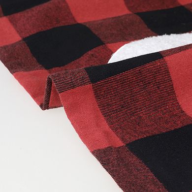 Pack Of 2 Plaid Print Throw Pillow Covers Farmhouse Cushion Covers Decorative Pillowcase 18"x18"